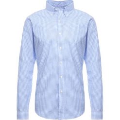 Polo Ralph Lauren NATURAL SLIM FIT Koszula blue/white. Szare koszule męskie slim marki Polo Ralph Lauren, l, z bawełny, button down, z długim rękawem. Za 419,00 zł.