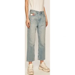 Tommy Jeans - Jeansy Harper. Niebieskie jeansy damskie Tommy Jeans, z podwyższonym stanem. W wyprzedaży za 359,90 zł.