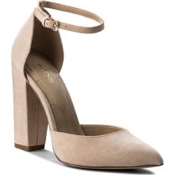 Półbuty ALDO - Nicholes 49791069 55. Brązowe półbuty damskie ALDO, bez wzorów, ze skóry ekologicznej, eleganckie, bez obcasa, na obcasie, bez zapięcia. W wyprzedaży za 219,00 zł.