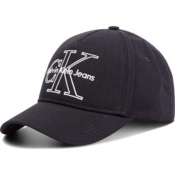 Czapka z daszkiem CALVIN KLEIN JEANS - Re-Issue Baseball K40K400101 001. Czarne czapki z daszkiem damskie marki Calvin Klein Jeans, bez wzorów, z bawełny. Za 149,00 zł.