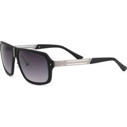 Guess Jeans - Okulary przeciwsłoneczne GG2132. Czarne okulary przeciwsłoneczne męskie Guess Jeans, z jeansu. Za 499,90 zł.