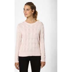 Marie Lund - Sweter damski, różowy. Różowe swetry damskie Marie Lund, l, bez wzorów, z bawełny, klasyczne, bez rękawów, bez kaptura. Za 229,95 zł.