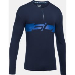 Under Armour Koszulka męska SC30 1/4 Zip LS Crewneck granatowa r. M (1298373-410). Niebieskie koszulki sportowe męskie marki Under Armour, m. Za 166,73 zł.