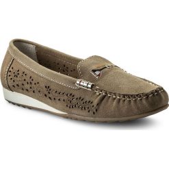 Mokasyny SERGIO BARDI - Dolce SS127307318SN 203. Pomarańczowe mokasyny damskie Sergio Bardi, ze skóry, na płaskiej podeszwie. W wyprzedaży za 109,00 zł.