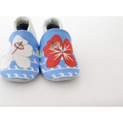Buciki niemowlęce chłopięce: Miękkie buciki Aloha