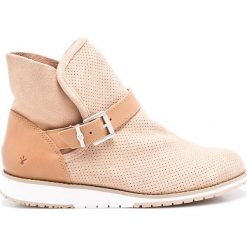 Emu Australia - Botki Lorne. Szare buty zimowe damskie EMU Australia, z gumy, z okrągłym noskiem, na platformie. W wyprzedaży za 359,90 zł.