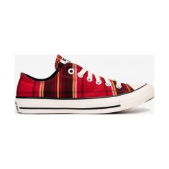 Converse Chuck Taylor All Star Tenisówki Czerwony. Czerwone trampki i tenisówki damskie Converse, bez wzorów, z materiału, bez zapięcia. Za 343,95 zł.