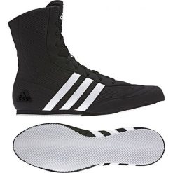 Czarne Buty bokserskie adidas Box Hog Ii. Czarne buty sportowe męskie Adidas, z tkaniny, z paskami. W wyprzedaży za 329,00 zł.