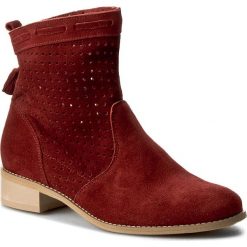 Buty zimowe damskie: Botki BALDACCINI – 958000 Bordo/W