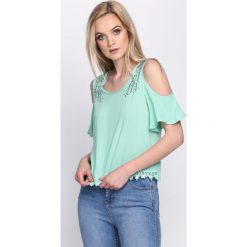 Jasnozielona Bluzka Pure Love. Zielone bluzki damskie Born2be, l. Za 34,99 zł.