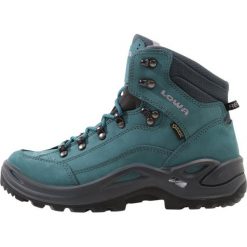 Lowa RENEGADE GTX MID Buty trekkingowe petrol. Zielone buty sportowe damskie Lowa, bez wzorów, z gumy, sportowe, outdoorowe. Za 809,00 zł.