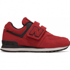 New Balance YV574EO. Brązowe buciki niemowlęce marki New Balance, z materiału. W wyprzedaży za 169,99 zł.