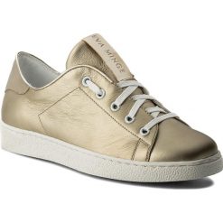 Sneakersy EVA MINGE - Guecho 3T 18GR1372428ES 703. Żółte półbuty damskie Eva Minge, ze skóry. W wyprzedaży za 239,00 zł.