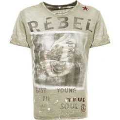 T-shirty męskie: Key Largo REBELLIAN Tshirt z nadrukiem olive