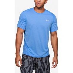 Under Armour Streaker 2.0 Koszulka Niebieski. Niebieskie podkoszulki męskie Under Armour, xl, bez wzorów, z elastanu, z krótkim rękawem. Za 188,95 zł.
