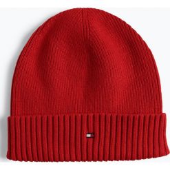 Czapki męskie: Tommy Hilfiger - Czapka męska z dodatkiem kaszmiru, czerwony