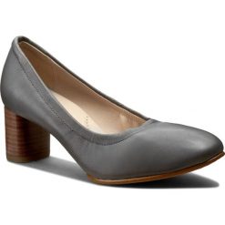 Creepersy damskie: Półbuty CLARKS - Grace Isabella 261230944 Dark Grey Lea