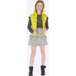 Mayoral - Spódnica dziecięca 128-167 cm. Białe spódniczki dziewczęce Mayoral, bez wzorów, z bawełny, mini, rozkloszowane. Za 115,90 zł.