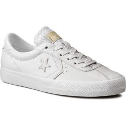 Sneakersy CONVERSE - Break Point Ox 151350C White/White. Białe półbuty męskie Converse, bez zapięcia. W wyprzedaży za 219,00 zł.