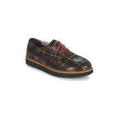 Derby Ippon Vintage JAMES SCOTTISH. Czarne półbuty damskie marki Ippon Vintage, bez wzorów, vintage, bez obcasa, bez zapięcia. Za 583,20 zł.