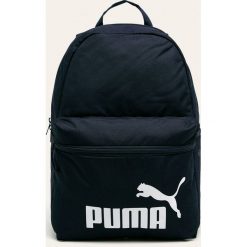 Puma - Plecak. Niebieskie plecaki damskie Puma, z nadrukiem, z poliesteru. Za 89,90 zł.