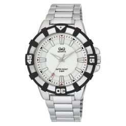 Zegarek Q&Q Unisex Q840-201 biały. Białe zegarki damskie Q&Q. Za 101,41 zł.