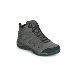 Buty Columbia REDMOND V2 LEATHER MID WATERPROOF. Szare buty trekkingowe męskie Columbia, bez zapięcia, trekkingowe. Za 519,00 zł.