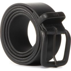 Pasek Męski LEE - Belt LS325301 Black. Czarne paski męskie Lee, w paski, ze skóry. W wyprzedaży za 169,00 zł.