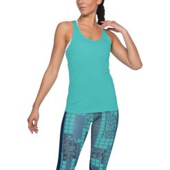 Under Armour Koszulka damska HG Armour Racer Tank turkusowa r. S (1271765-425). Niebieskie bralety marki Under Armour, s. Za 83,95 zł.