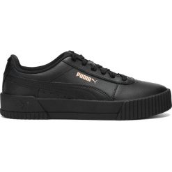 Puma Carina Tenisówki Czarny. Czarne trampki męskie Puma, bez wzorów, ze skóry, bez zapięcia. Za 274,95 zł.