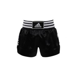 Spodenki bokserskie THAI. Czarne spodenki i szorty męskie marki Adidas, s, z poliesteru, biznesowe. Za 119,99 zł.