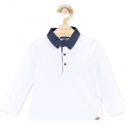 Koszulka. Białe t-shirty chłopięce z długim rękawem marki ELEGANT BABY BOY, z elastanu. Za 19,90 zł.
