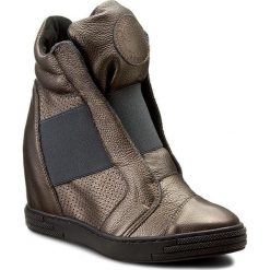 Sneakersy damskie: Sneakersy ROBERTO – 528/D Miedź