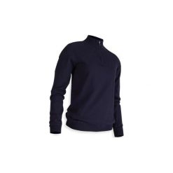 Sweter do golfa wiatroszczelny damski. Niebieskie swetry damskie INESIS, s, bez wzorów, z bawełny, bez rękawów, bez kaptura. Za 119,99 zł.