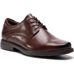Półbuty LASOCKI FOR MEN - MI07-A775-A601-01 Brown. Pomarańczowe buty wizytowe męskie Lasocki For Men, bez wzorów, ze skóry, eleganckie, bez zapięcia. Za 179,99 zł.