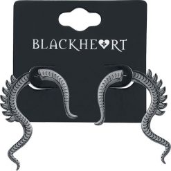 Blackheart Tentacles Kolczyki - Earpin srebrny. Szare kolczyki damskie marki Blackheart, srebrne. Za 32,90 zł.