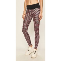 Tommy Sport - Legginsy. Czerwone legginsy sportowe damskie Tommy Sport, s, bez wzorów, z elastanu. Za 299,90 zł.