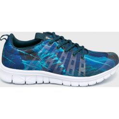 Desigual Sport - Buty. Niebieskie buty sportowe damskie Desigual Sport, bez wzorów, z materiału, sportowe. W wyprzedaży za 199,90 zł.