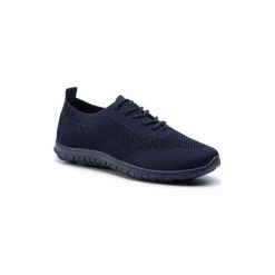 NYLON RED WS19038-04. Niebieskie trampki i tenisówki damskie Nylon Red, bez wzorów, z nylonu, bez zapięcia. Za 59,99 zł.