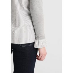 Swetry klasyczne damskie: Oasis STRIPE BACK STAR TAILS Sweter mid grey