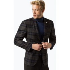 Andrew James New York - Marynarka męska – Brad, niebieski. Niebieskie marynarki męskie Andrew James New York, m, w kratkę, klasyczne. Za 599,95 zł.