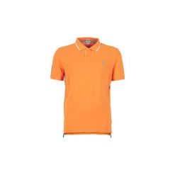 Koszulki polo z krótkim rękawem U.S Polo Assn. NEW FLUO 2.0. Pomarańczowe koszulki męskie U.S. Polo Assn., s, bez wzorów, z krótkim rękawem. Za 291,80 zł.