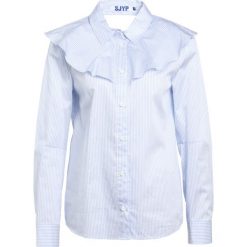 Koszule damskie: Steve J & Yoni P / SJYP BACK RIBBON STRIP Koszula light blue