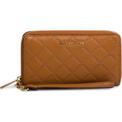 Duży Portfel Damski MICHAEL MICHAEL KORS - Wristlets 32S9GFDE7Y Acorn. Pomarańczowe portfele damskie MICHAEL Michael Kors, bez wzorów, ze skóry. Za 559,00 zł.
