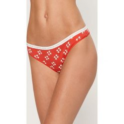 Calvin Klein Underwear - Stringi Ck One (2 pack). Różowe majtki damskie Calvin Klein Underwear, m, z aplikacjami, z elastanu. W wyprzedaży za 89,90 zł.