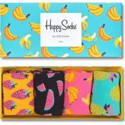 Skarpetki męskie: Happy Socks – Skarpety Fruit Gift Box (4-pak)