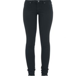 Cheap Monday Mid Spray - Black Jeansy damskie czarny. Czarne jeansy damskie marki Cheap Monday, z aplikacjami, z jeansu. Za 99,90 zł.
