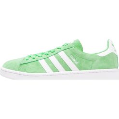 Adidas Originals CAMPUS Tenisówki i Trampki green glow/white/crystal white. Zielone tenisówki damskie adidas Originals, z materiału. W wyprzedaży za 202,95 zł.
