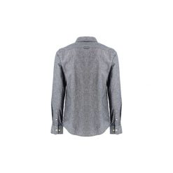 Koszule z długim rękawem Jack Jones BRANSON. Szare koszule męskie Jack & Jones, s, bez wzorów, bez kołnierzyka, z długim rękawem. Za 227,90 zł.