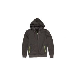 Bluza męska rozpinana z kapturem. Szare bluzy męskie TXM, m, bez wzorów, z kapturem, bez rękawów, z kapturem. Za 19,99 zł.